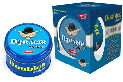 Настільна гра "Дуплет Deluxe" в жерстяній банці ARTOS купити