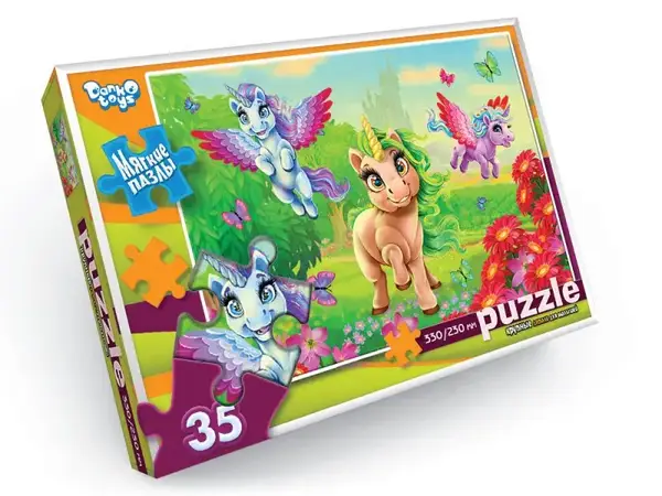 Пазли фомові - 35 елм. - S35-10-01,02,03,04...16 серія 10 DANKO купити недорого в Україні, фото 4