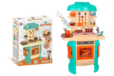 Кухонний набір 5637 "Кухня" з підсвіткою, звуковими ефектами та холодною парою ТЕХНОК купити