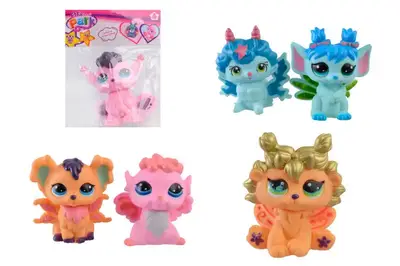 Герої Q915-2 звірята с PetShop музика, світло, 6 в кульку 19*6,5*13 см купити