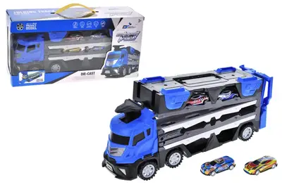 Автовоз інерційний з машинками в коробці 827 купити