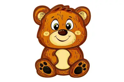 Пазл-складалка "Ведмедик" Puz-22956 PuzzleOk купити