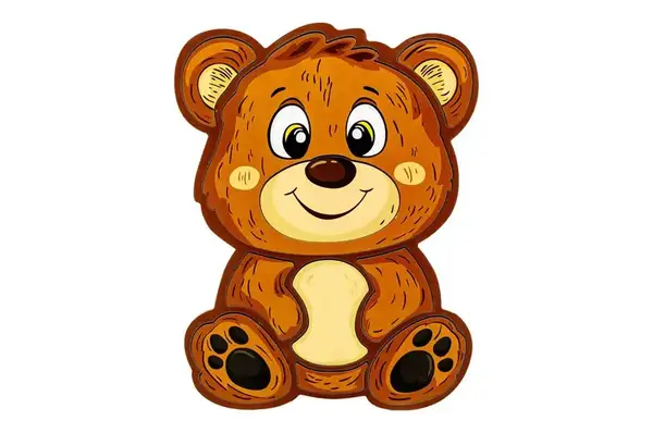 Пазл-складалка "Ведмедик" Puz-22956 PuzzleOk купити недорого в Україні, фото 2