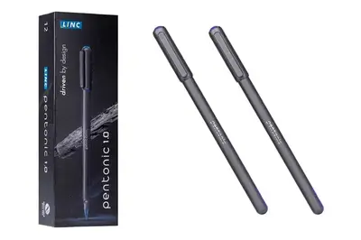 Ручка кулькова масляна Pentonic 412061 Фіолетова 1,0 мм LINC купити