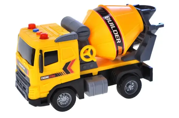 Вантажівка інерційна, озвучена, зі світлом, в коробці JS201 р.41*29*12,5см купити недорого в Україні, фото 4