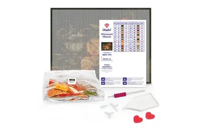 Набір з алмазною мозаїкою AMO8222 "Рожевий пляж" 30х40см IDEYKA купити