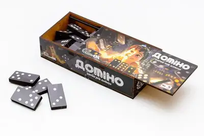 Доміно Puz-22929 в дерев'яній коробці р.15x7x3,2см PuzzleOk купити