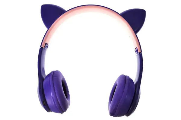 Дитячі блутуз навушники P47M "Cat" Led-світло, коробка 20x7x10 см купити недорого в Україні, фото 7