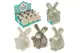 М'яка іграшка Plush and Co PLC26001зайчики 3 види 12шт, дисплей бокс 38х26х14 см купити недорого в Україні, фото 66763
