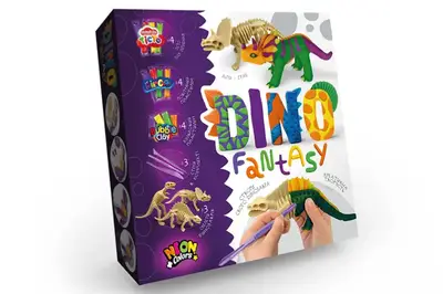 Креативна творчість "Dino Fantasy" DF-01-01U,02U DANKO купити
