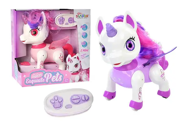 Інтерактивна іграшка Єдиноріг на р/к SM05F/Z акумулятор, коробка 23,5*15*24,3см купити