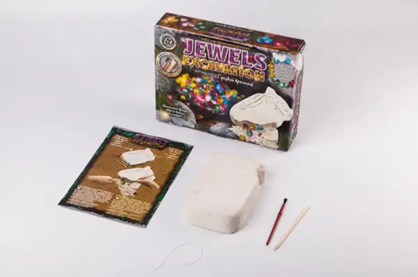 Набір для розкопок JEX-01-02 "JEWELS EXCAVATION" DANKO купити недорого в Україні, фото 4