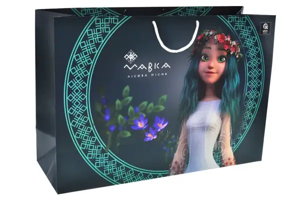 Пакет паперовий XL QB004-305 "Мавка" р.50x35x17 см qbee купити