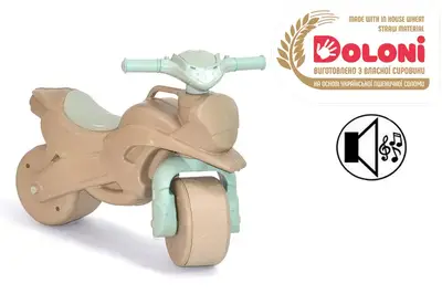 Мотоцикл музичний 0139/01eco Eco Green DOLONI купити