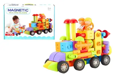 Конструктор магнітний 73дет в коробці 707-3 р.41,5*9*29,2см купити