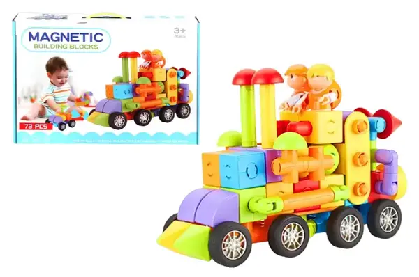 Конструктор магнітний 73дет в коробці 707-3 р.41,5*9*29,2см купити