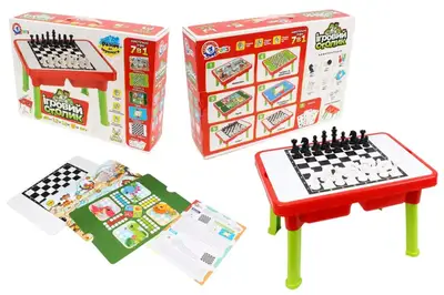 Стіл органайзер 9604 з набором настільних ігор ТЕХНОК купити