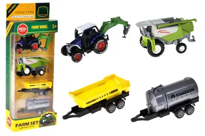 Набір тракторів 955-243 металевих, в коробці р.13,3x5,2x33 см YG Toys купити