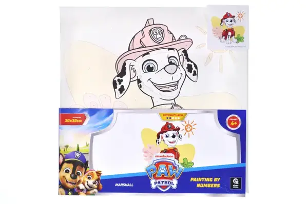 Набір для розпису по номерах 30х30 см QB913-013 "Щенячий патруль: Маршал" qbee купити недорого в Україні, фото 3