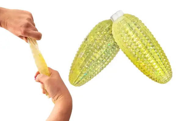 Антистрес кукурудза з блискітками 31357 12шт. (ціна за 1шт.) купити