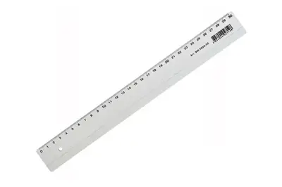 ЛІНІЙКА Buromax 30 см. прозора ВМ.5829-30 купити