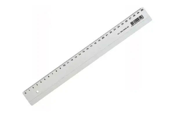 ЛІНІЙКА Buromax 30 см. прозора ВМ.5829-30 купити