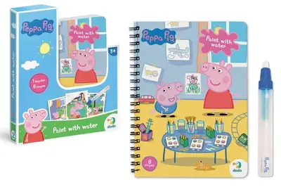 Набір водних розмальовок 200443 "Малюй водою: Peppa Pig" DoDo купити
