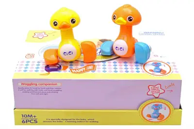 Іграшка заводна S74 "Каченя" в дисплеї 6 шт. р.41,2x25,8x15 см YG Toys купити