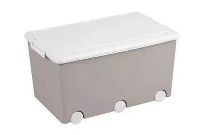 Контейнер з кришкою 58x38x33 см PW-001-176 лляний TEGA купити
