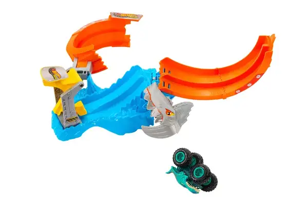 Ігровий набір JFR08 "Монстро-атака акули" Hot Wheels купити недорого в Україні, фото 3