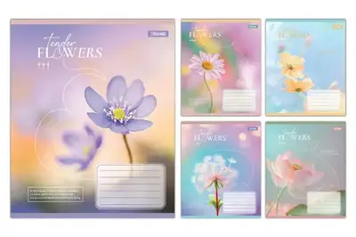 Зошит 18 Клітинка Tender Flowers 1Вересня купити