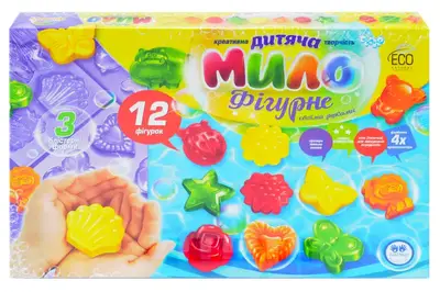 Набір для творчості DFM-02-02U "Дитяче Фігурне Мило" великий DANKO купити