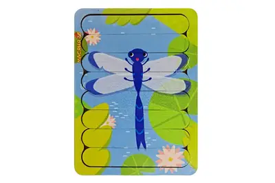 Пазл-вкладка, серія комахи "Бабка" купити