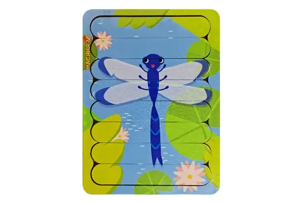 Пазл-вкладка, серія комахи "Бабка" купити