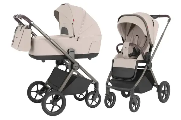 Коляска універсальна Ultra CRL-6527 2в1 Maple Beige (Color Frame) CARRELLO купити