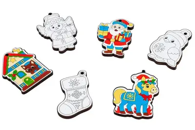 Новорічний бокс Puz-01236 "Розмалюй сам" PuzzleOk купити