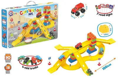 Конструктор з гірками 8461 в коробці ТЕХНОК купити