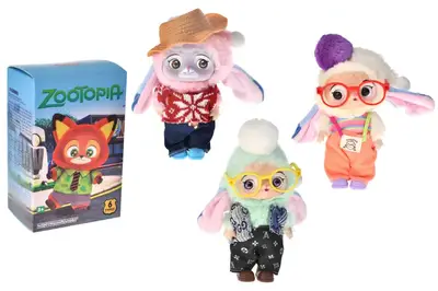 Іграшка-сюрприз м'яка Брелок Зоотрополіс Zootopia 3 СЕЗОН у коробці 20см купити
