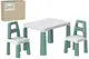 Стіл дитячий з двома стільцями 0440 ментоловий ТЕХНОК купити недорого в Україні, фото 55571