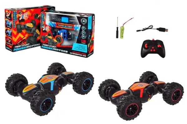 Машина на радіокеруванні PM3410 "POWERMOTORS" акумулятор, світло, звук, у коробці р.23,5x16,5x9,5см купити