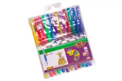 Набір з 12-ти гелевих ручок NEON+GLITTER, 12 кольорів ZB.2204-99 купити