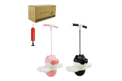 Стрибунець джампінг BR2502 для стрибків 90*38 см, світло купити