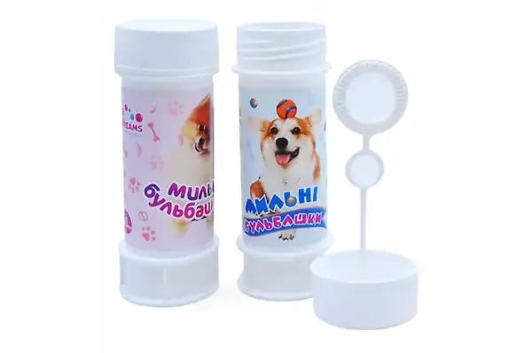 Бульбашки мильні "Собаки" 60мл в коробці 12шт S-1144 Dreams купити