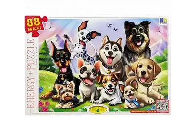 Пазл 88 елем. "Собачки" КФІ купити