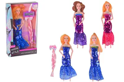 Лялька 1118A з аксесуарами, 4 види, короб. 18x6x32см купити