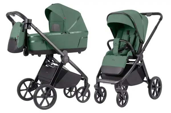 Коляска універсальна CRL-6540/1 "Omega" 2in1 Nova Green CARRELLO купити