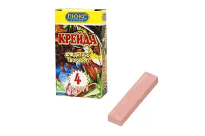 Крейда Квадрат 4 кольори 10*15*70мм. КК-1404 купити