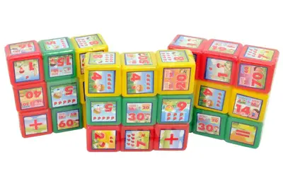 Кубики "Математика" 9 шт 09051 Mtoys купити