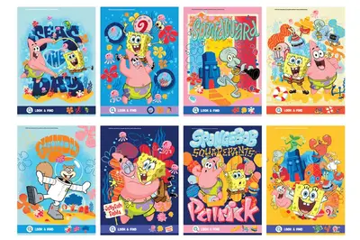 Набір водних розмальовок 200642 "Малюй водою: SpongeBob" DoDo купити