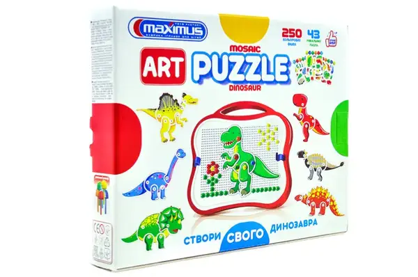 Мозаїка "Art Puzzle Dino" 250ел. 5422 Maximus купити недорого в Україні, фото 2